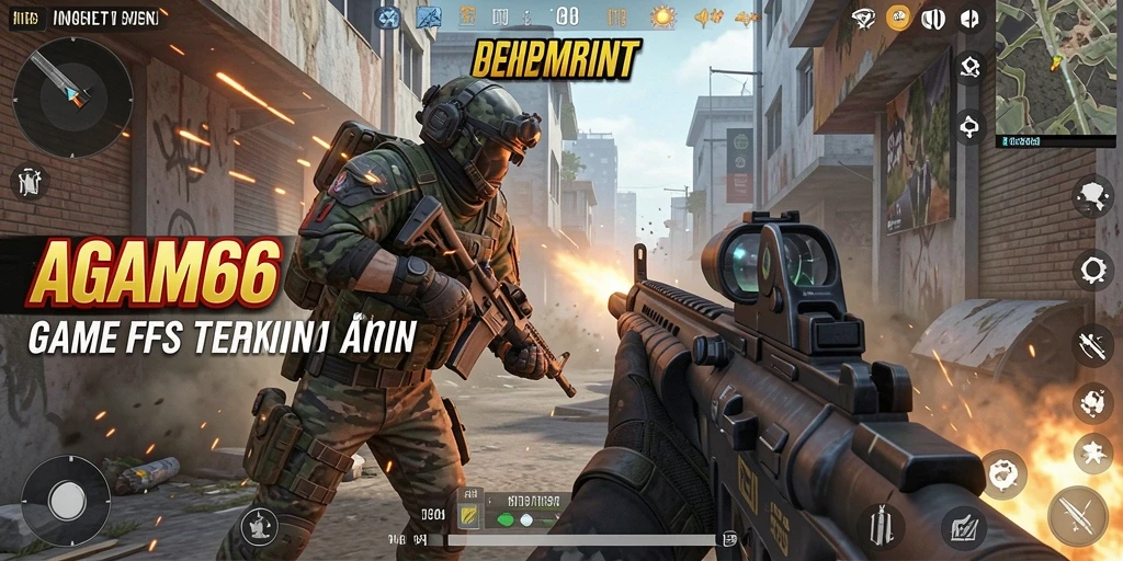 Tampilan gameplay agresif AGAM66 yang mendebarkan.