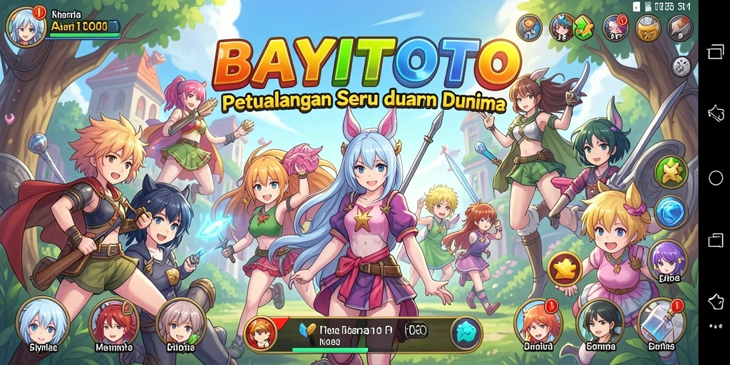 Gambaran gameplay yang penuh aksi dari BAYITOTO.