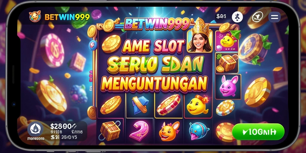 Tampilan gameplay BETWIN999 yang seru dan penuh warna.