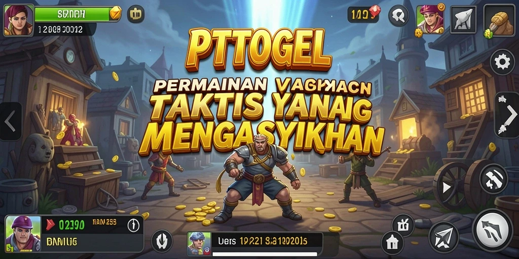 Tampilan gameplay PTTOGEL yang intens dan menarik di layar.